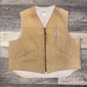 1990’s Carhartt Sherpa Lined Vest